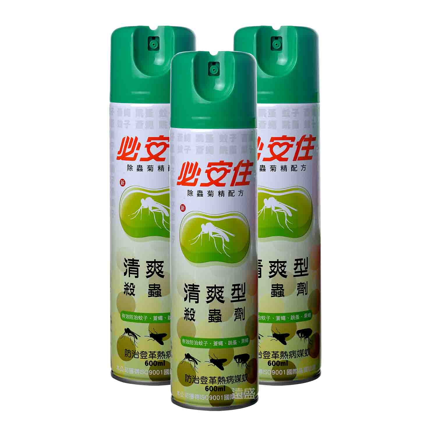 BC60必安住清爽型殺蟲劑600ml